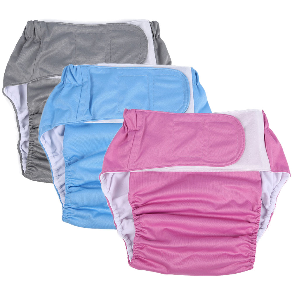 Diaper Pail Odor - Reusable Adult Diapers, Large Size, Washable