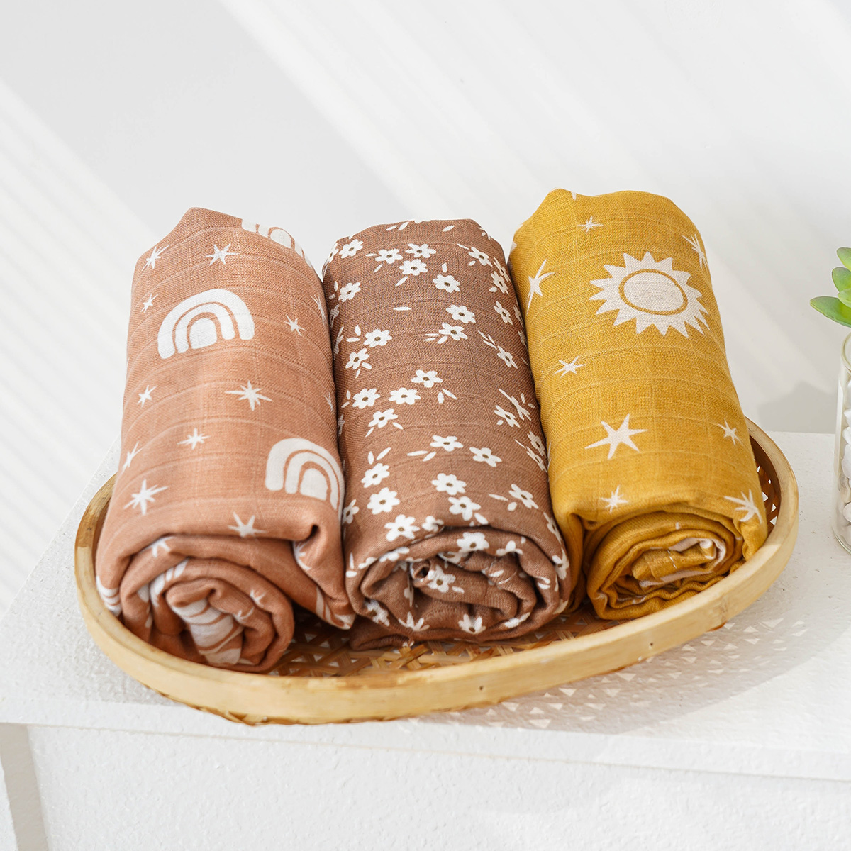 3PCS/Set Bamboo Muslin Swaddle - Swaddle Blanket Muslin review and price