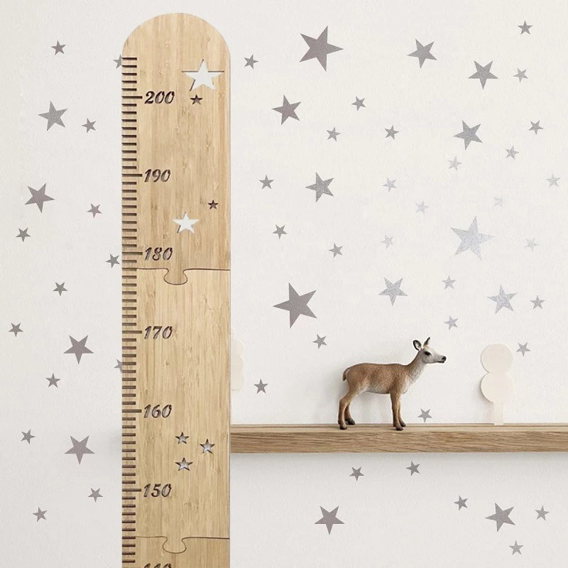 5 Sheets Nordic Wooden Kids He - Growth Chart Ruler review and price