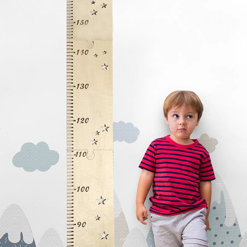 5 Sheets Nordic Wooden Kids He - Growth Chart Ruler review and price