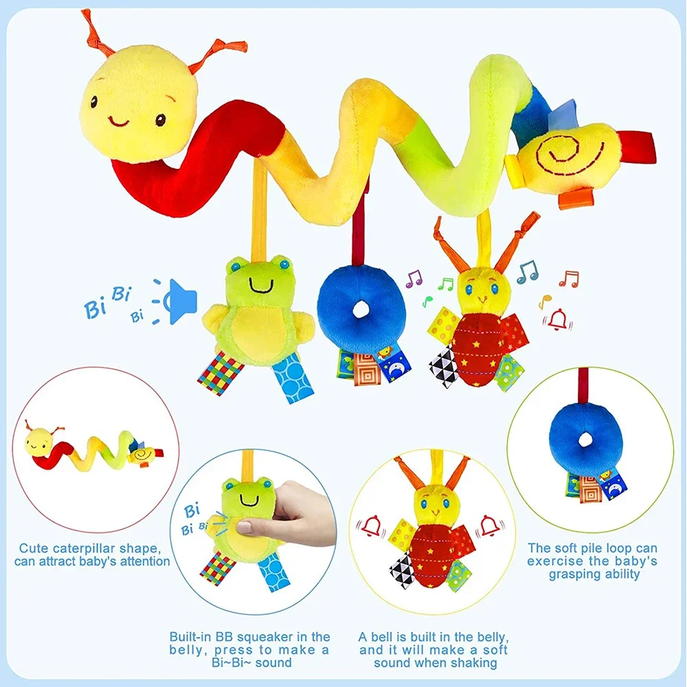 Spiral Stroller Toys Newborn P - Baby Nursery Mobile review and price