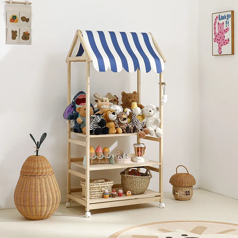 Solid Wood Kids Bookshelf Toy  - Baby Bookshelf Small review and price