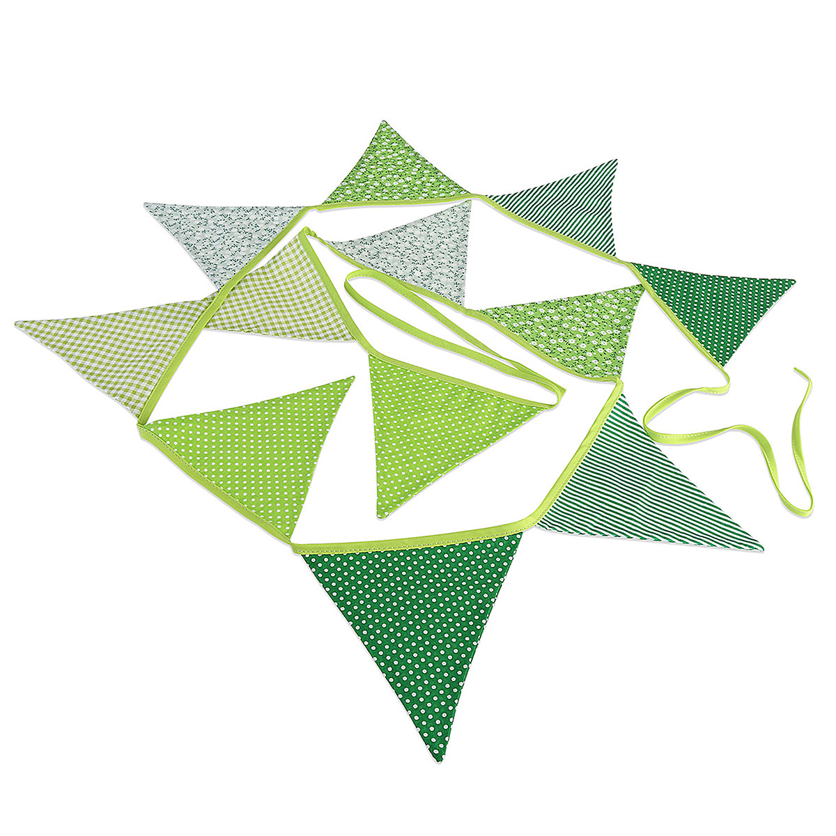 12Pcs Green Triangle Flags Vin - Baby Nursery Bunting review and price