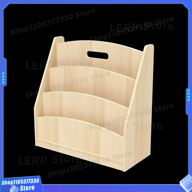 Wooden Hollow Daycare Furnitur - Baby Bookshelf Small review and price