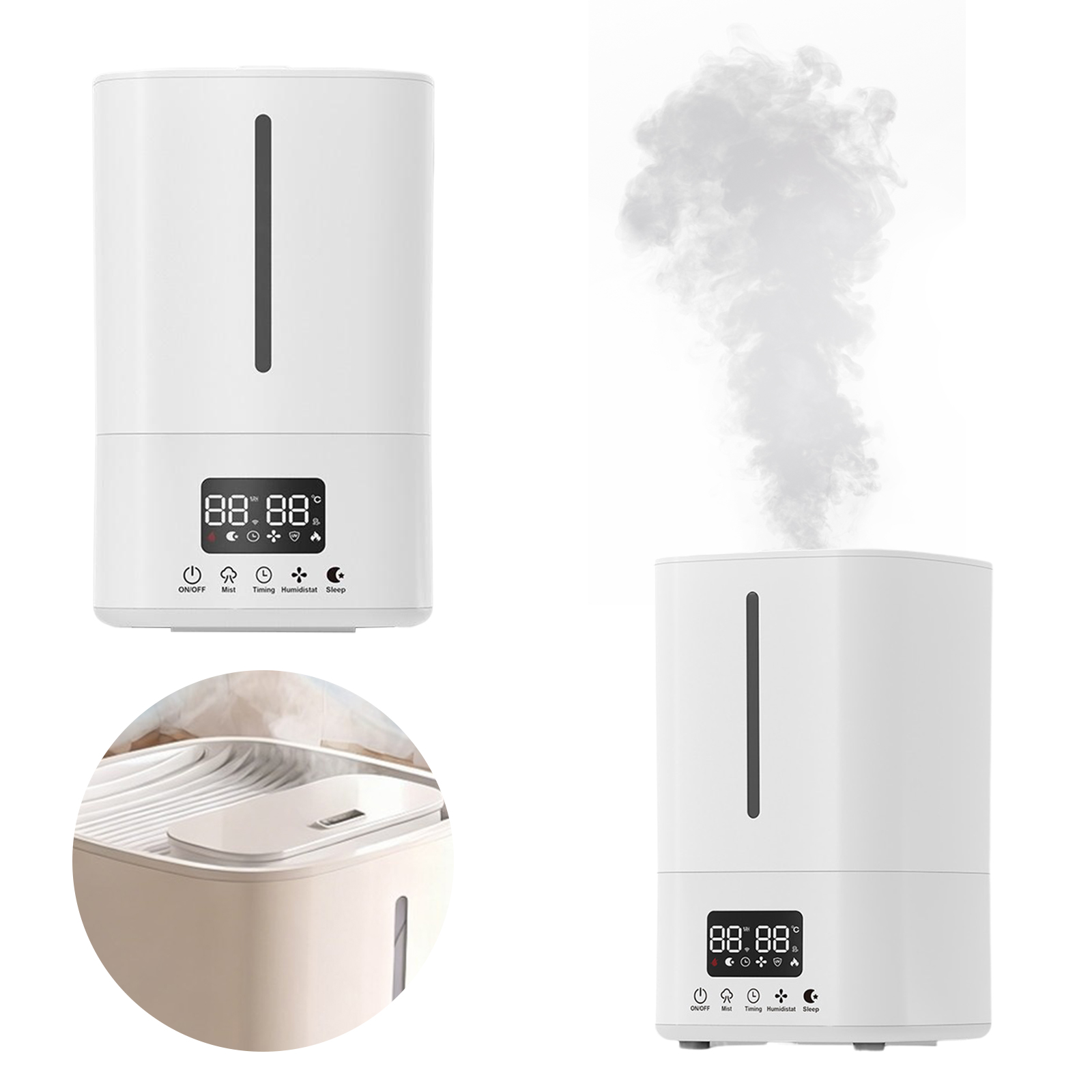 5L Smart Humidifier W/ Air Pur - Baby Nursery Air Purifier review and price