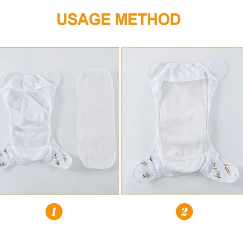 2/5/10Pcs Baby Diapers Reusabl - Diaper Pail Odor review and price