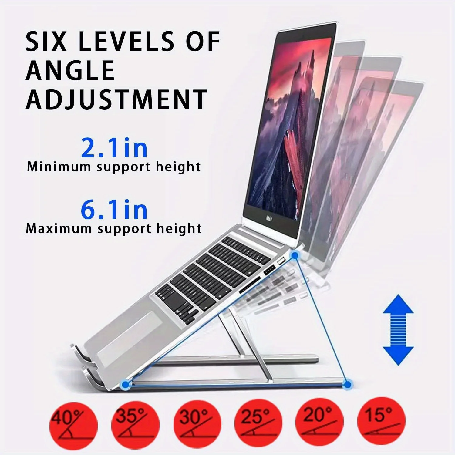 Adjustable Aluminum Laptop Sta - Growth Chart Ruler review and price