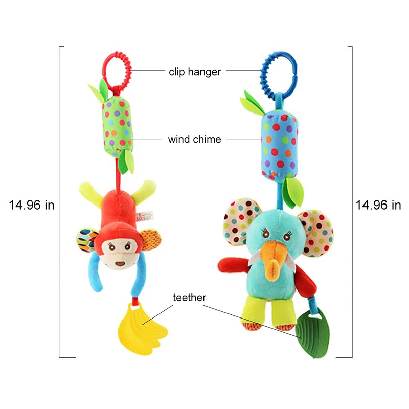 Baby Crib Hanging Rattles Toys - Baby Nursery Mobile review and price