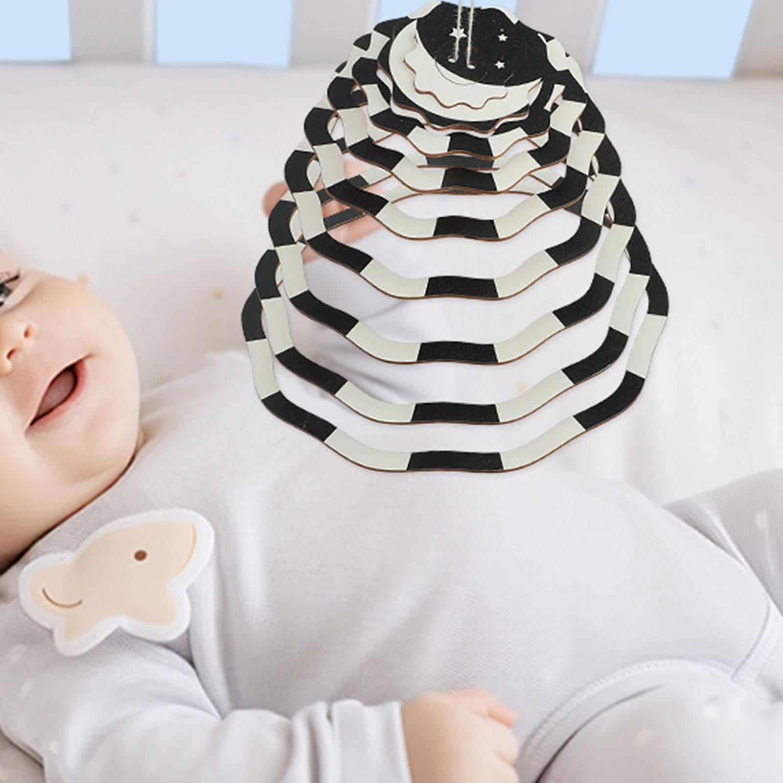 Crib Mobile Sensory Toy ,Black - Baby Nursery Mobile review and price