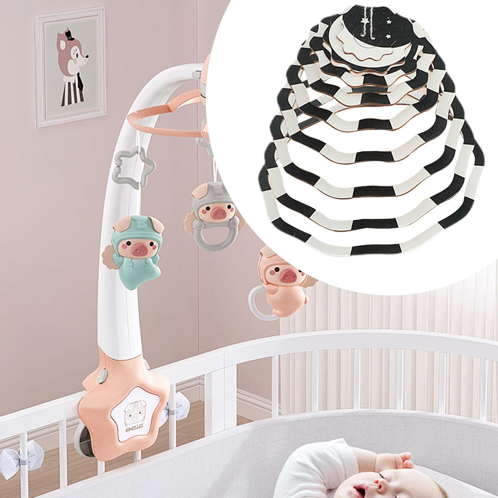 Crib Mobile Sensory Toy ,Black - Baby Nursery Mobile review and price