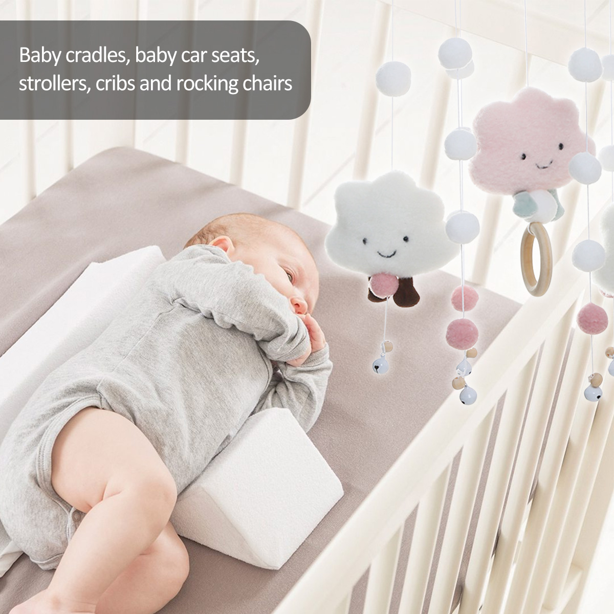 Mobile Wind Chimes with Cloud  - Baby Nursery Mobile review and price