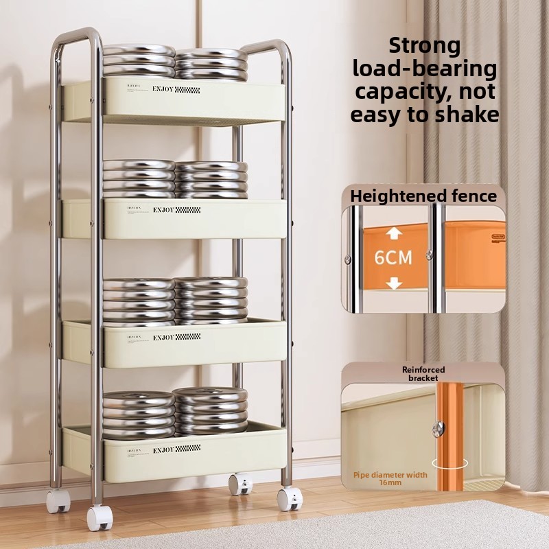 Multifunctional Rolling Cart S - Baby Bookshelf Small review and price