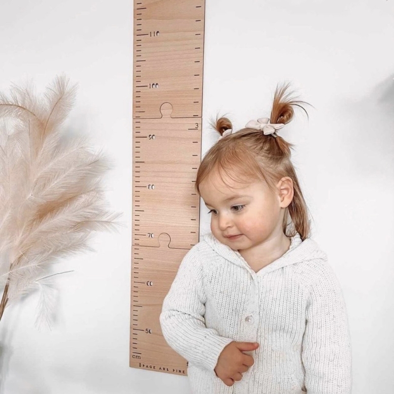 Nordic Wooden Kids Height Grow - Growth Chart Ruler review and price