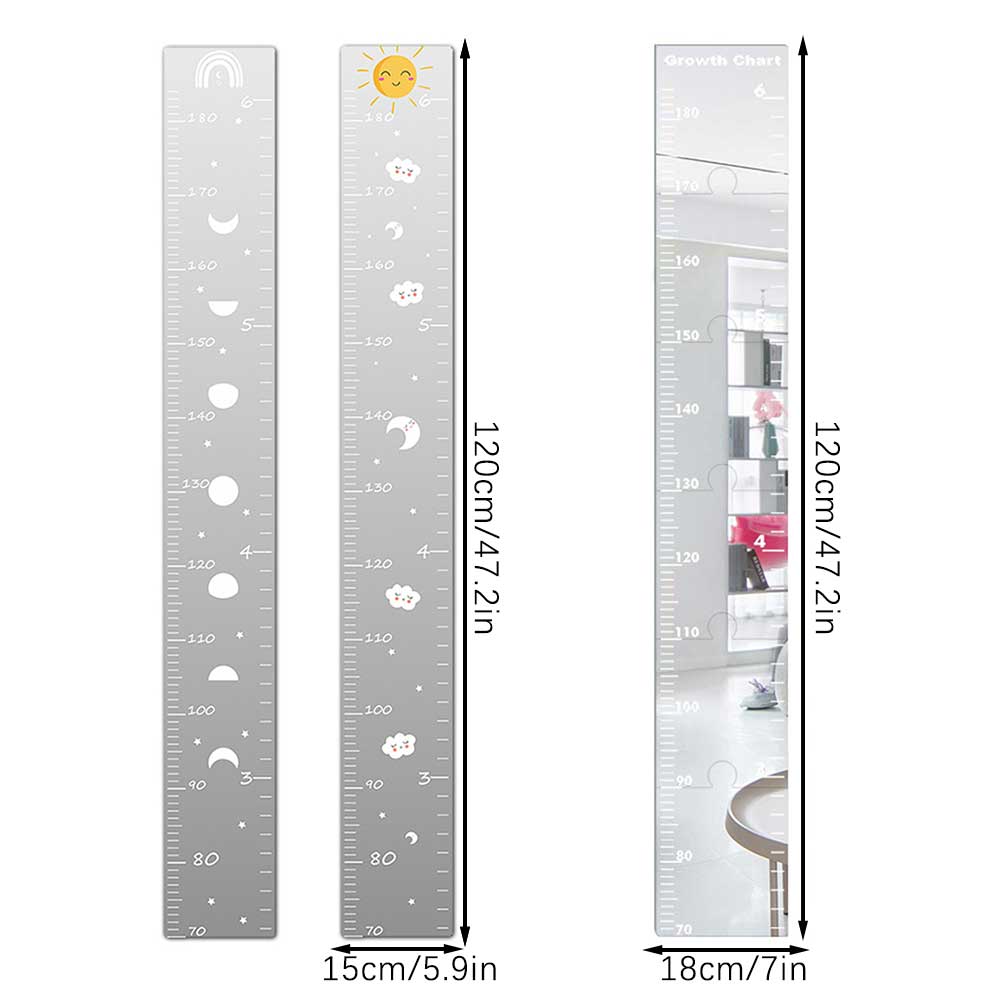 Growth Chart Mirror For Kids M - Growth Chart Ruler review and price