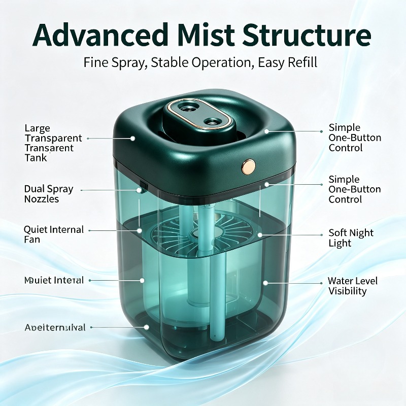 Portable Quiet Large Capacity  - Baby Nursery Air Purifier review and price