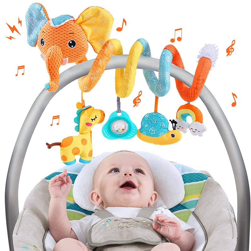 Car Seat Toys Infant Color Ele - Baby Nursery Mobile review and price