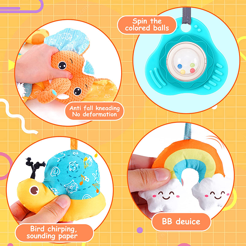 Car Seat Toys Infant Color Ele - Baby Nursery Mobile review and price