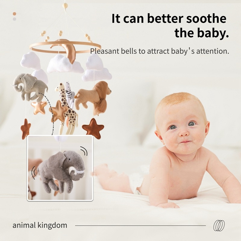Hot Sale Nordic Handmade Felt  - Baby Nursery Mobile review and price