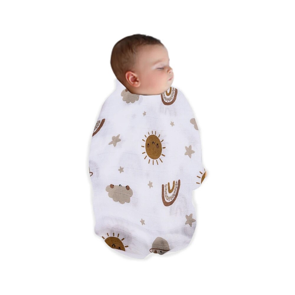 120x110cm Bamboo Cotton Baby M - Swaddle Blanket Muslin review and price